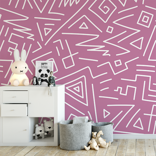 Adesivo Papel de Parede - Linhas Infantil